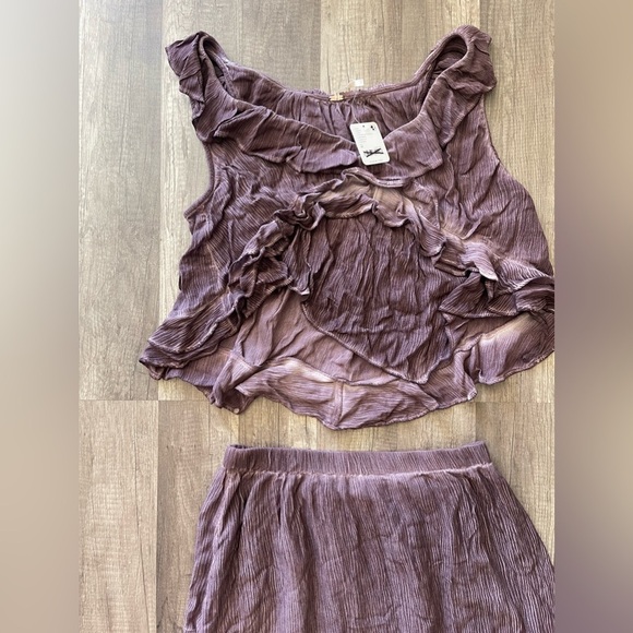 NWT Free People If Only skirt set - Picture 5 of 7